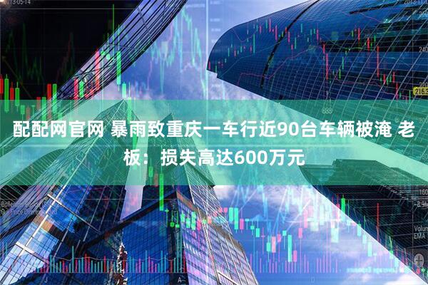 配配网官网 暴雨致重庆一车行近90台车辆被淹 老板：损失高达600万元